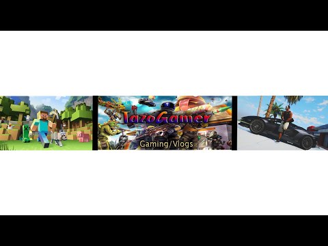 Making TazoGamer YouTube Banner | Speed Art